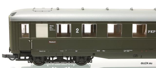 Wagon osobowy 2 kl Bhxz (Parowozik Marklin 43238 M/12214)