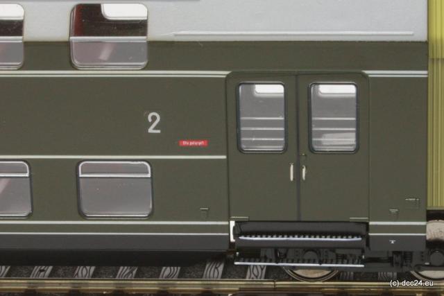 Zespół wagonów piętrowych Bipa (karol_mar Rivarossi HR4126)