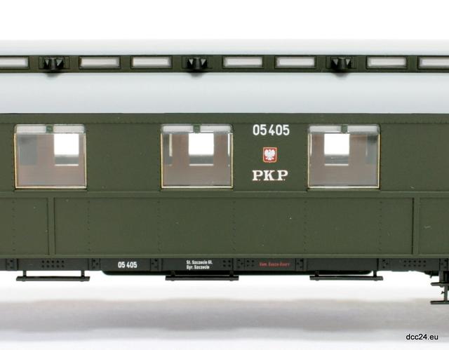 Wagon osobowy 2 kl Bhxz (Parowozik Brawa 45207 B/05405)