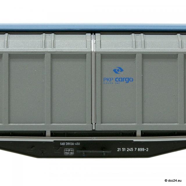 Wagon towarowy z przesuwanymi ścianami Hbbillns (EKA-Model Roco 356192/1 67032)