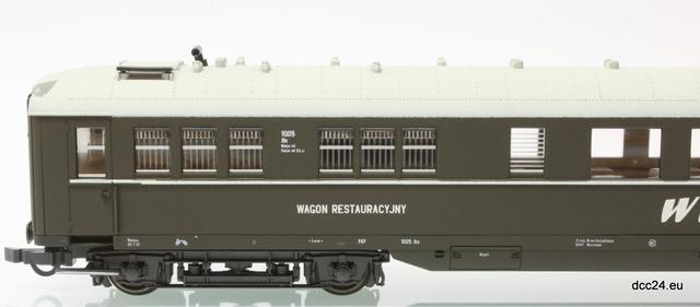 Wagon restauracyjny WARS Jhx (Parowozik Trix 23336 T/1005)