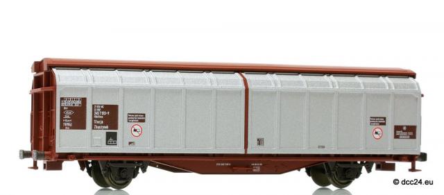 Wagon towarowy z przesuwanymi ścianami Hbbillnss (Roco 46514)