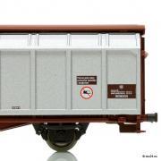 Wagon towarowy z przesuwanymi ścianami Hbbillnss (Roco 46514)